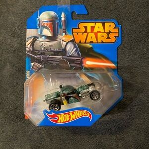 Hot Wheels ‘BOBA FET’ #10/15  “Blue” card